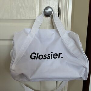 Glossier Limited Edition Duffle Bag White